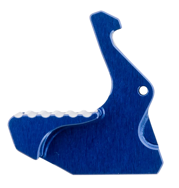 Patriot Blue Extended Charging Handle Latch for Mil-Spec ARs - Rise Armament RA212GIBLU