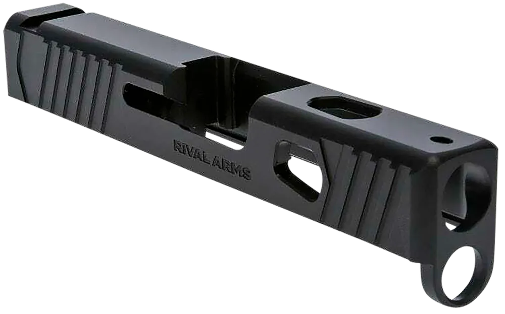 Rival Arms RA10G305A Precision Slide for Glock 43 Gen3, 9mm, Black Stainless Steel, RMR Cut