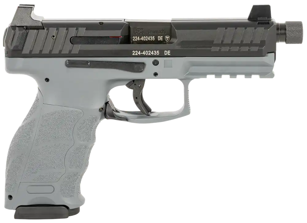 HK VP9 Tactical Optic Ready 9mm Luger 4.70" TB Gray/Black with Night Sights & 3 Mags