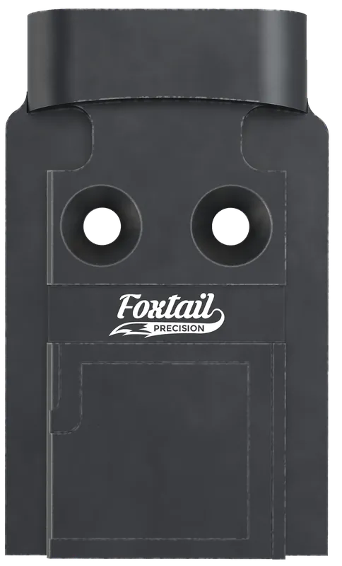 Foxtail Precision Red Dot Adapter Plate for Glock MOS - Black Anodized