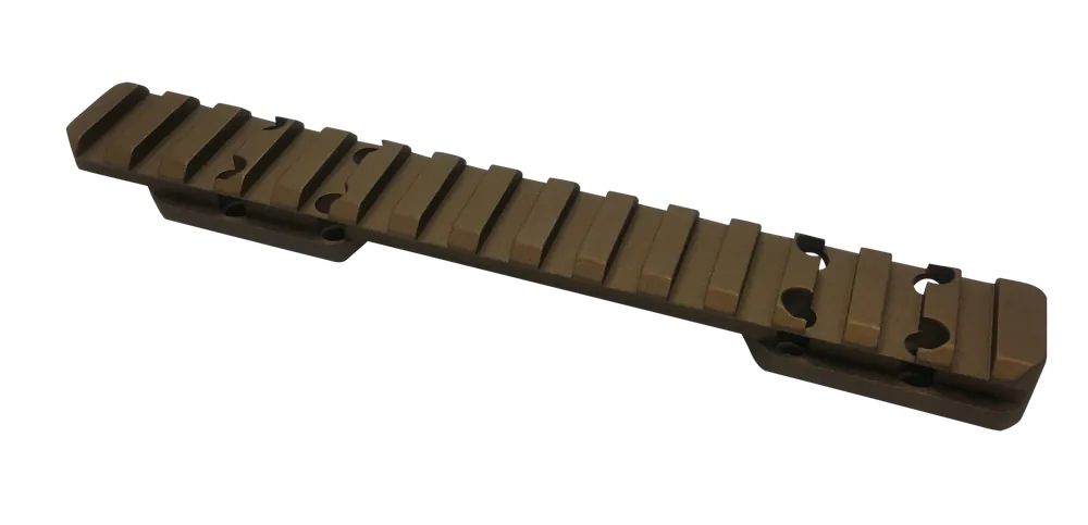 Talley P0MSB735 Browning X-Bolt Smoked Bronze Picatinny Rail Short Action 20 MOA