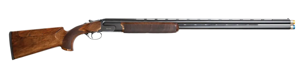 Rizzini USA BR460 Competition 12 Gauge Shotgun with Gold Accents and Turkish Walnut Stock