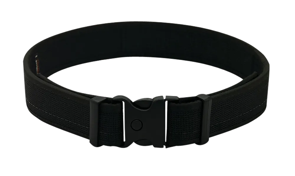 Uncle Mike's Leather Gun Belt Matte Black 48/52