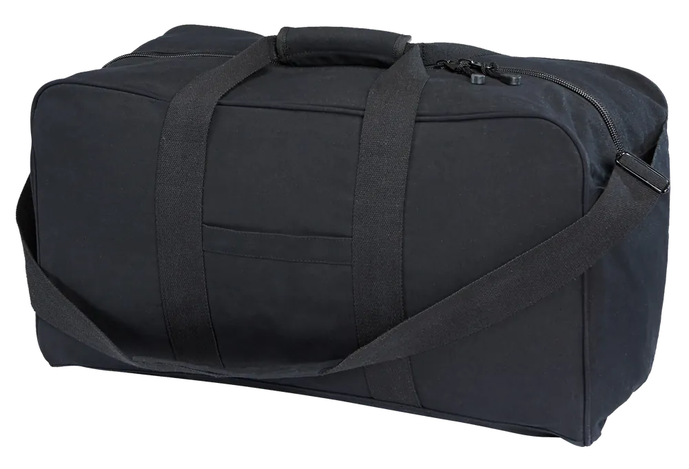 US PeaceKeeper P21524 Black Canvas Gear Bag, 24-Inch