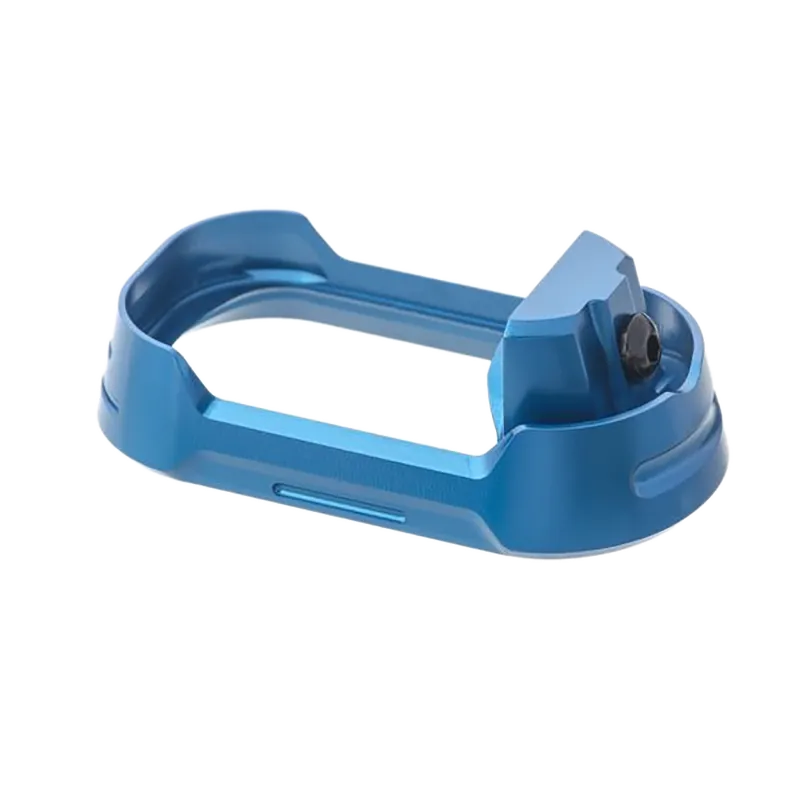 Tyrant CNC Blue Aluminum Magwell for Glock 19 Gen 3-4