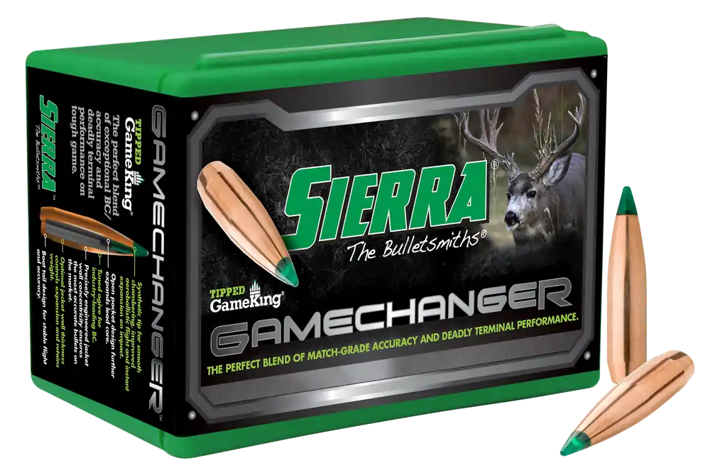 Sierra 4550 7mm 150gr Tipped GameKing Bullets - 100 Count Box