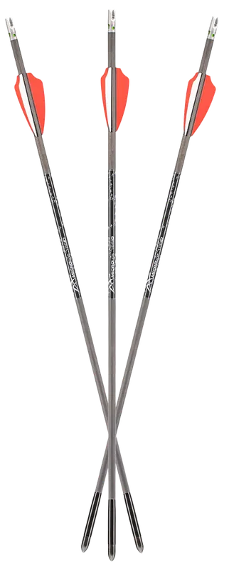 Axe Crossbows AX10004 19" Bolt Combo with Lighted Nocks - 3 Pack
