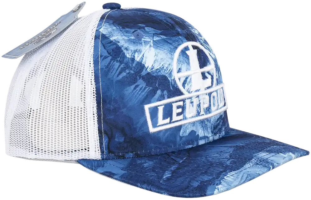 Leupold Trucker Reticle Cap - Mossy Oak/Terra/White Design