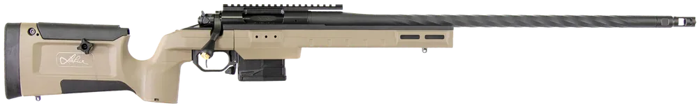 Larue Tactical Siete Magnum 6.5 PRC Rifle with 24" Fluted Barrel in FDE Finish