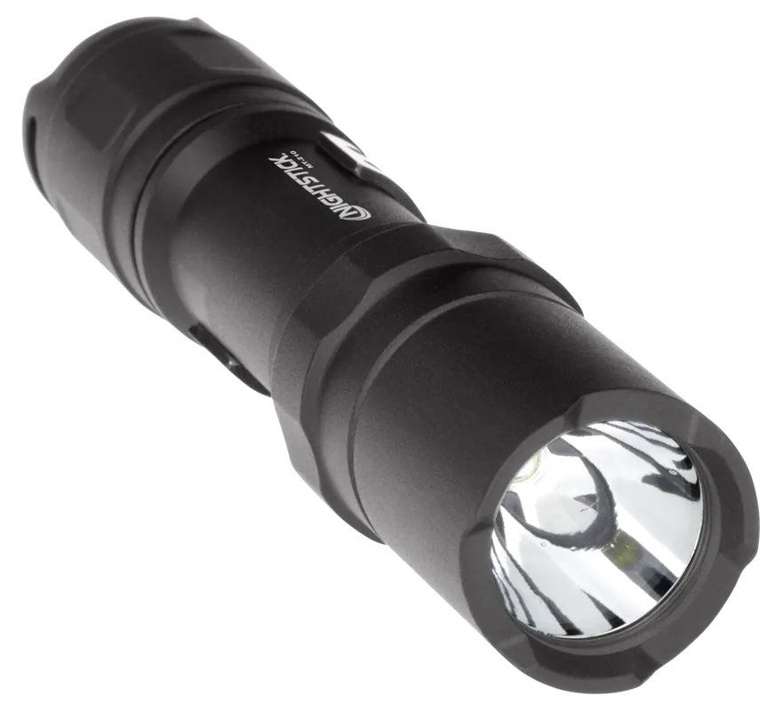 Nightstick MT210 Mini-TAC Pro LED Flashlight - 50/80/150 Lumens, Black Anodized