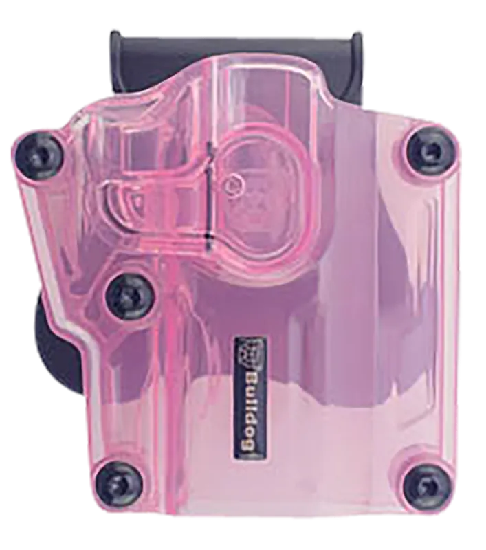Bulldog MX006 Max Multi Fit OWB Transparent Pink Polymer Paddle Holster
