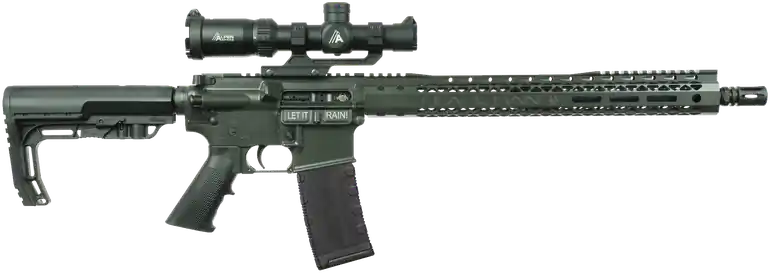Black Rain Ordnance BROROTROPT02 Rifle with Optic - 223 Rem/5.56 NATO, 16" Barrel