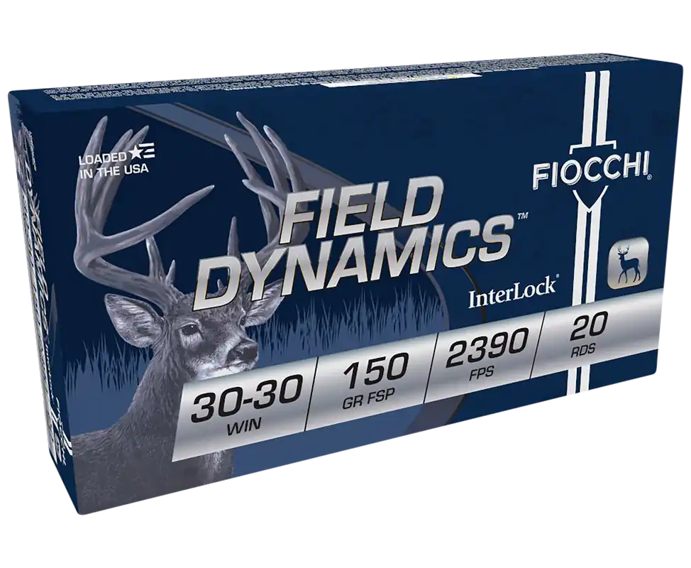 Fiocchi Field Dynamics 30-30 Win 150gr FSP Ammo - 20/Box