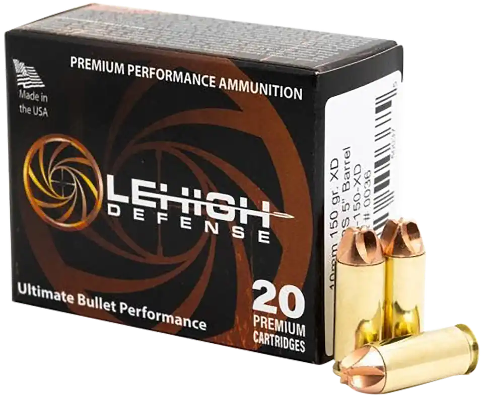 Wilson Combat 10mm 150gr Ammunition - 20 Rounds per Box, 10 Boxes per Case