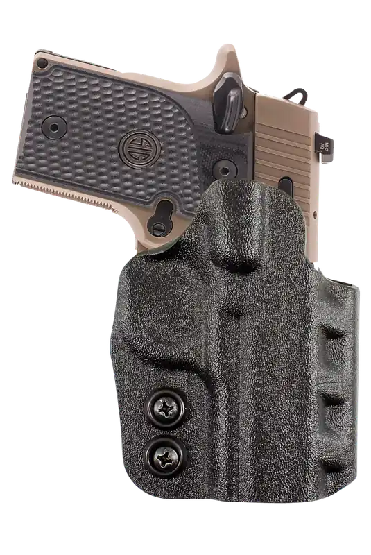 DeSantis Gunhide Cazzuto OWB Black Kydex Paddle Holster for FN 509 Series - Right Handed