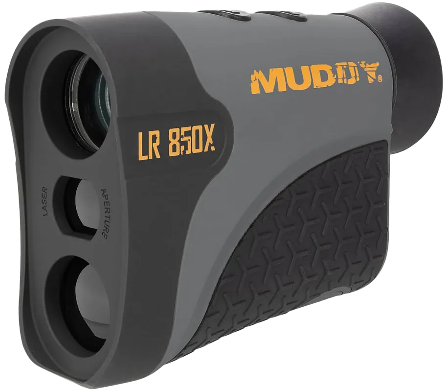 Muddy MUDLR850X 850W HD Black Rubber Armor 6x26mm Rangefinder - 850 Yards Max Distance