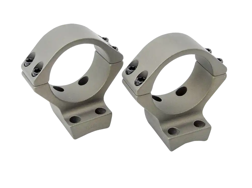 Talley SB940735 Smoked Bronze Cerakote Scope Mount/Ring Combo for X-Bolt, 1" Tube, Medium Rings