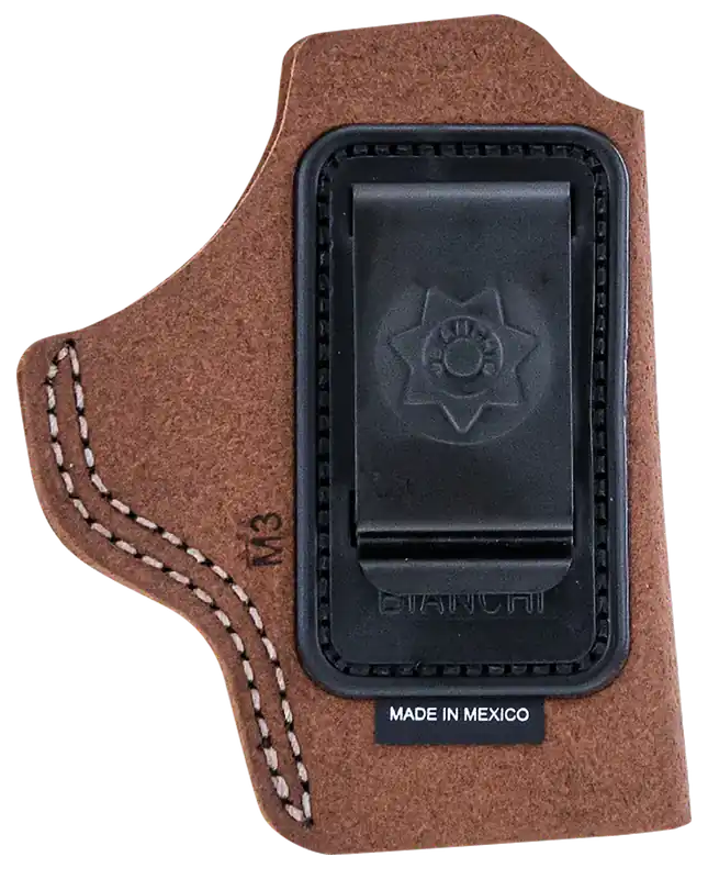 Bianchi 10376 6C IWB Tan Leather Holster for 2-3" Barrels - Ruger/Colt/S&W K Frame Right Hand