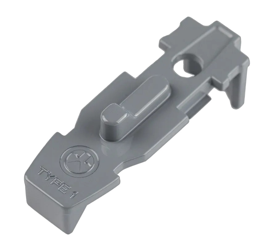 Magpul MAG803-GRY Tactile Lock-Plate Type 1 for PMAG AR/M4 GEN M3 - Stealth Gray, 5 Pack
