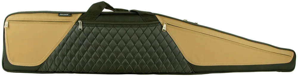 Bulldog BD360 Elite 48" Rifle Case - Black/Tan, Water-Resistant Nylon