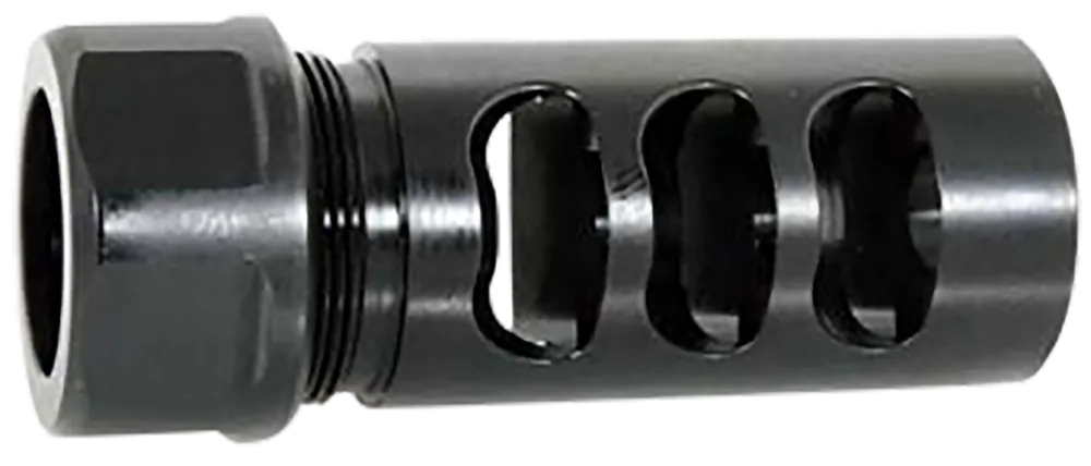 Gen 2 Little Bastard Self Timing Brake for 30 Cal Rifle - Black Nitride Stainless Steel