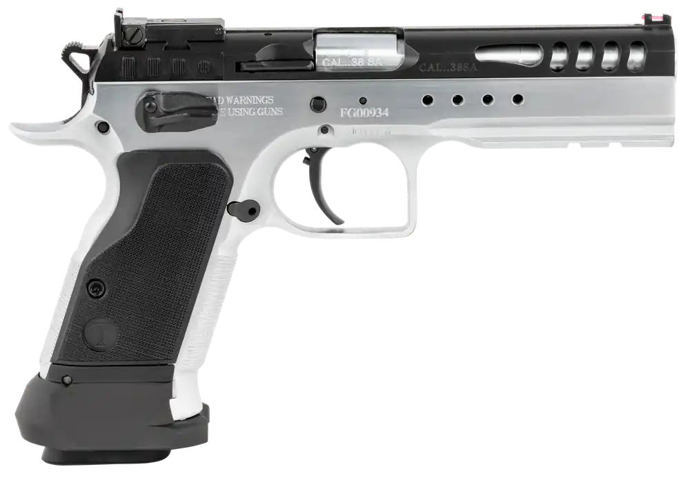 Tanfoglio IFG Limited Master .38 Super Pistol 4.75" 18+1 Hard Chrome Finish