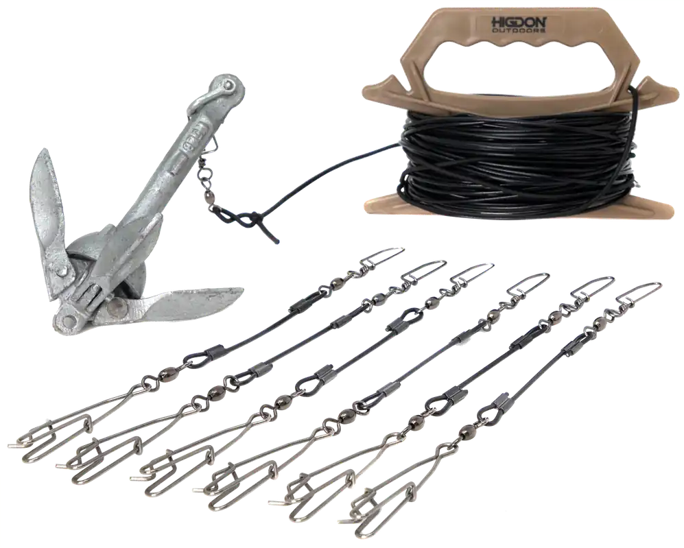Higdon Outdoors Battleship Jerk Rig with PVC Coated Steel - Model 30340