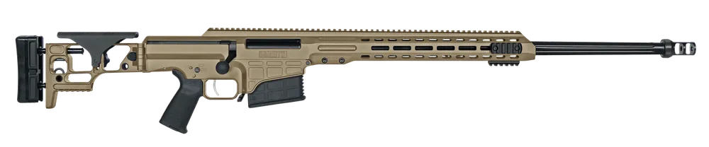 Barrett 18488 MRAD .300 Win Mag 24" FDE Cerakote, 10+1 Capacity, Adjustable Folding Stock, Right-Handed
