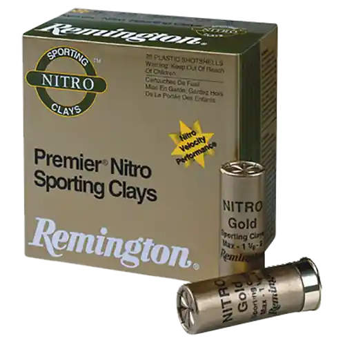 Remington Ammunition 28850 Premier Nitro Sporting Clay 12 Gauge 2.75" 1 oz 7.5 Shot 25 Per Box/ 10 Cs