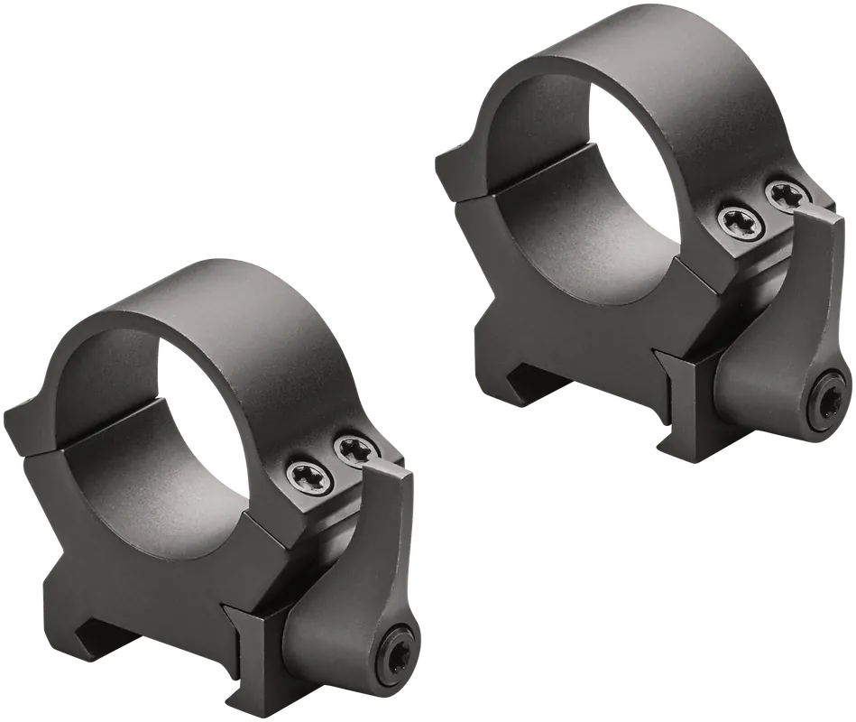 Leupold QRW2 Cross-Slot 34mm Medium Matte Black Scope Rings