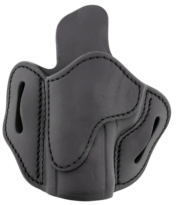 1791 Gunleather Stealth Black Leather Belt Slide Holster for FN 509/HK VP9SK Left Handed Users