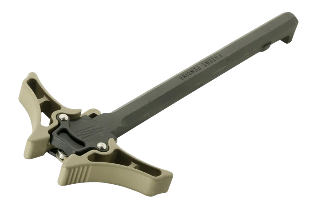 Timber Creek Outdoor Enforcer Ambidextrous Charging Handle for AR-Platform, Flat Dark Earth Cerakote Aluminum