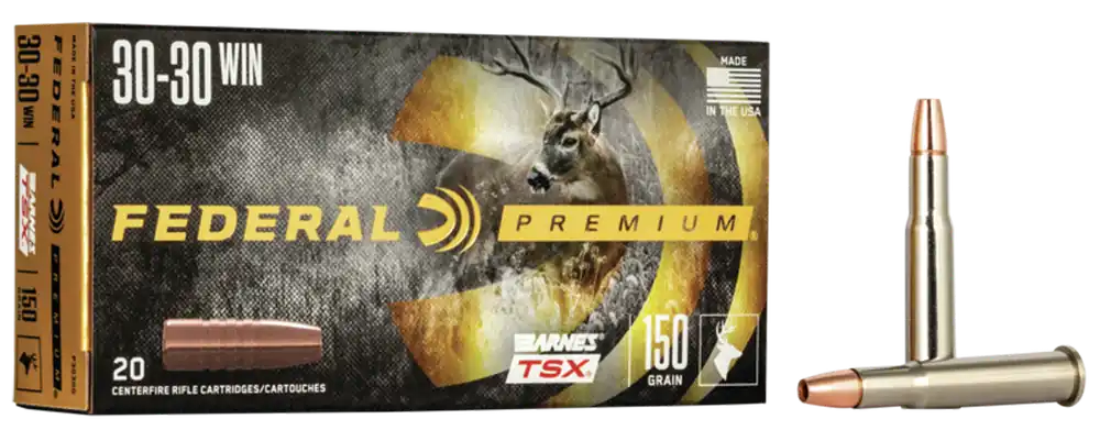 Federal Premium 30-30 Win 150gr Barnes TSX Ammunition - 20 Rounds per Box