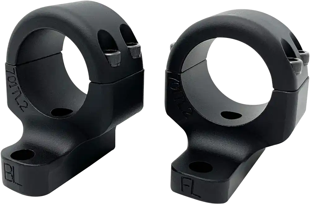 DNZ 701TL2 Game Reaper 2 Matte Black 1" Scope Mount/Ring Combo for Howa