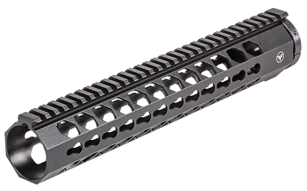 Firefield Edge 12" Keymod Handguard for AR-15 - 6061-T6 Aluminum, Black Matte Finish
