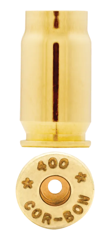 Starline Brass 400 CorBon Unprimed Handgun Cases - 100 Pack