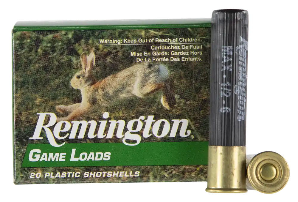 Remington 20014 Game Load .410 Gauge 2.5" 1/2 oz #6 Shot, 20 Rounds per Box
