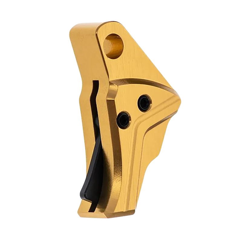Gold Trigger/Shoe for Glock 43/43x/48 - Tyrant CNC TDG43TRIGGOLDBLACK I.T.T.S.