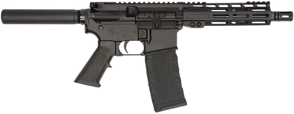 ATI Mil-Sport 5.56mm 30+1, 7.5" Black Barrel & Receiver, Polymer Grips