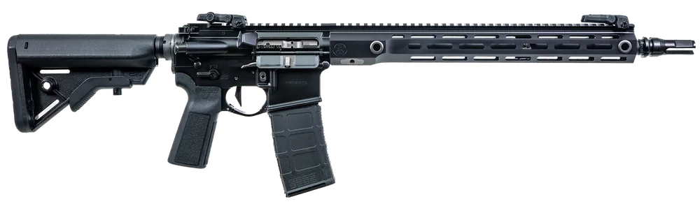 Watchtower Firearms Raider X 5.56 NATO Rifle - 16" Black Nitride Barrel, 30+1 Capacity, Picatinny Rail, Black Polymer Stock