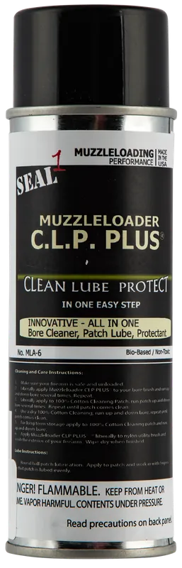 Seal 1 MLA6 CLP Plus Muzzleloader 6 oz Aerosol Cleaner and Lubricant