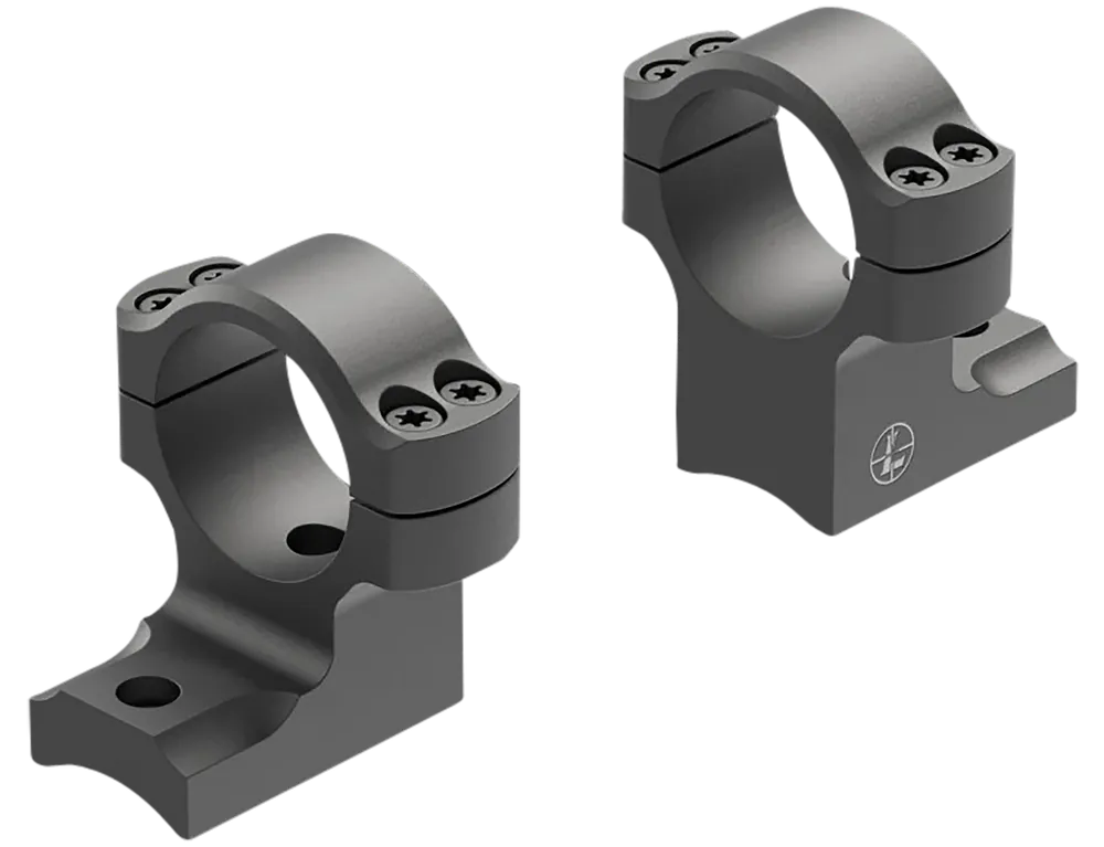 Leupold BackCountry High Scope Ring Set for Kimber 84M - Matte Black Aluminum 1" Tube