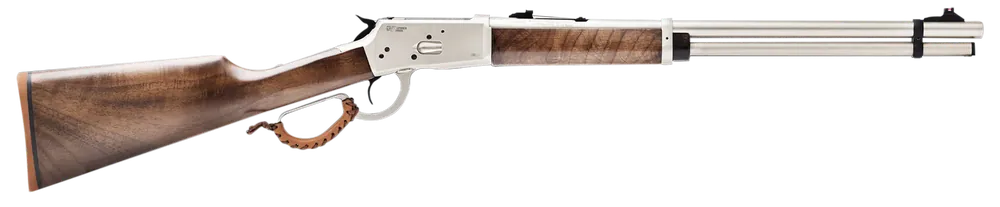 Gforce Arms GFLVR357SS Saddlehorn 357 Mag 20" Stainless Steel, Walnut Stock