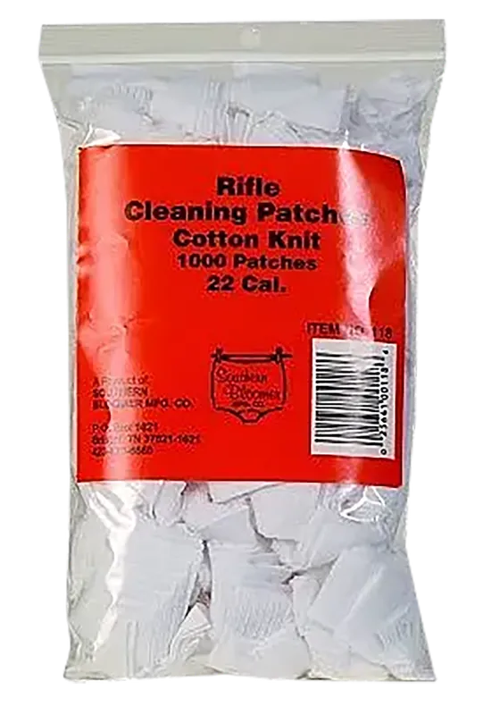 Southern Bloomer .22 Cal Cotton Cleaning Patches - 1000 Pack