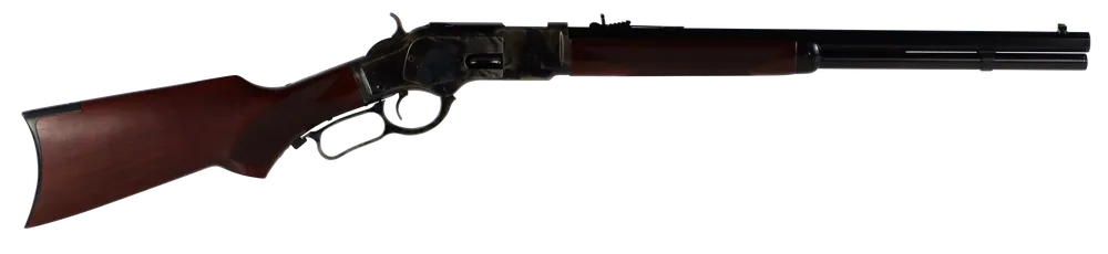 Taylors & Company 1873 .45 Colt Lever-Action Rifle with 20" Blued Octagon Barrel and Walnut Stock