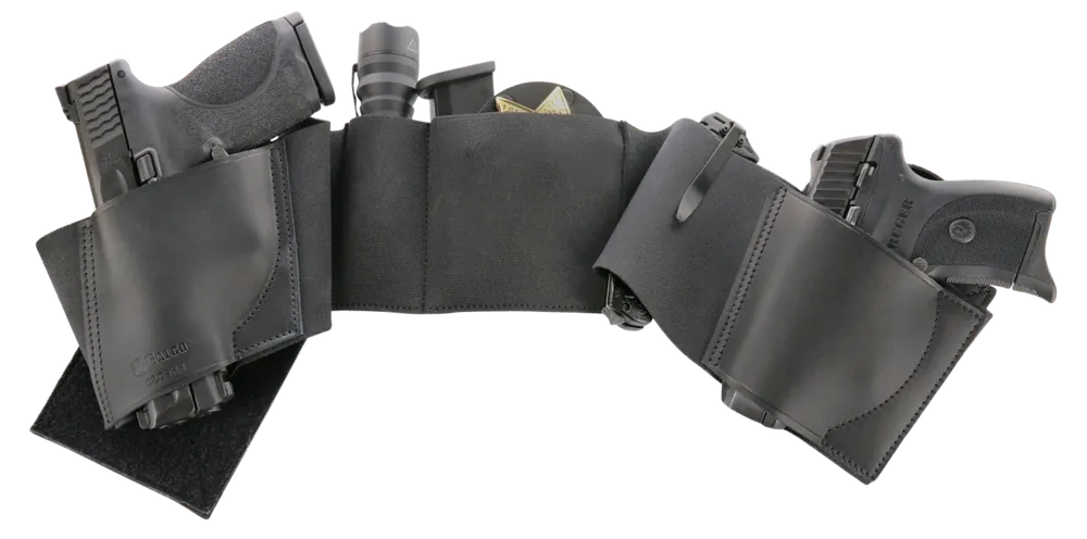 Galco UnderWraps 2.0 Black Small Leather/Nylon Handgun Holster