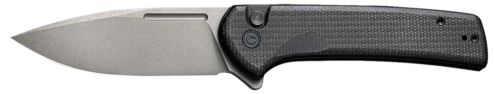 Civivi Conspirator Folding Knife with Stonewashed Nitro-V Blade and Micarta Handle