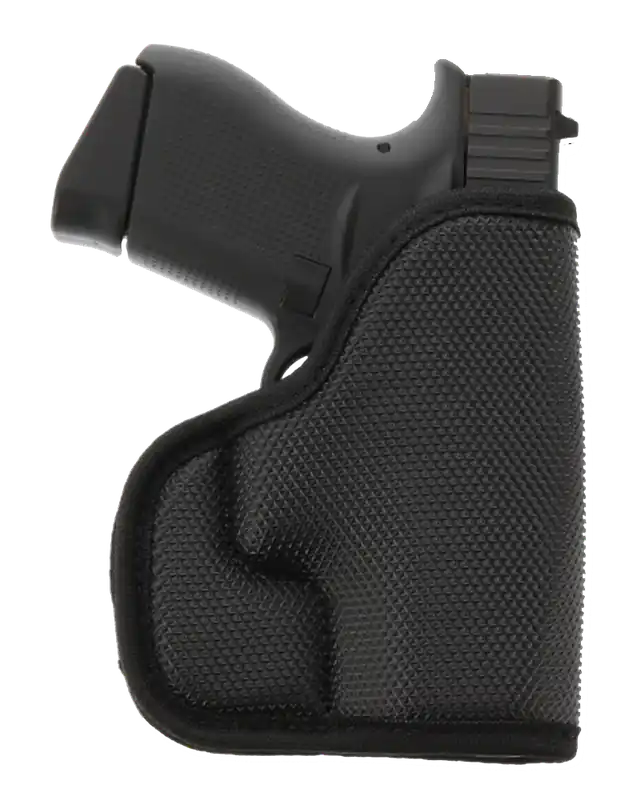 Galco SOU158B StukOn-U Black Gripper Shell Pocket for S&W J Frame/Ruger SP101/Charter Arms Undercover Ambidextrous