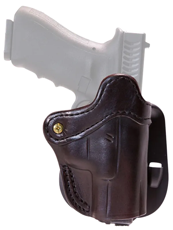 Optic Ready Paddle Holster OWB Size 2.3 - Signature Brown Leather Right Hand by 1791 Gunleather