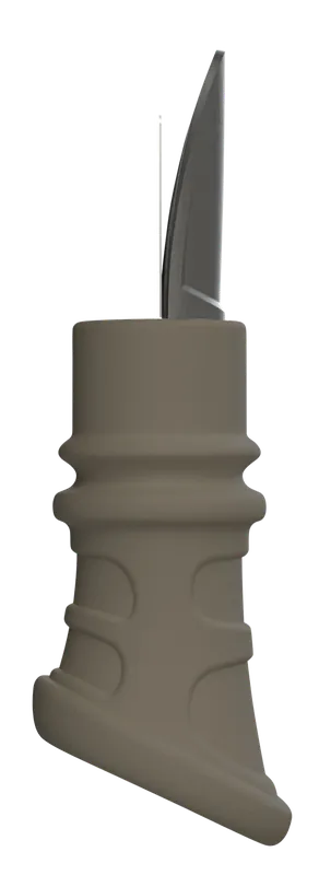 Foxpro 4K9 Pup Call: Single Reed Coyote Sound Predator Attractor - Tan